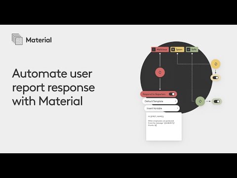 Material Security Demo | Automate User Report Response - YouTube