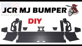 JCR Offroad DIY bumper kit for the MJ Comanche. Project Tetanus!