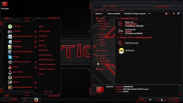 Cryptic theme for Windows 7 preview