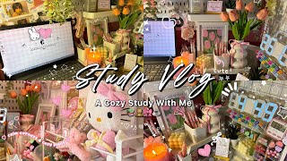 Study With Me ft. Slax Reader📚| Productive Note-Taking, Mind Maps & Study Tips ☕️🧸