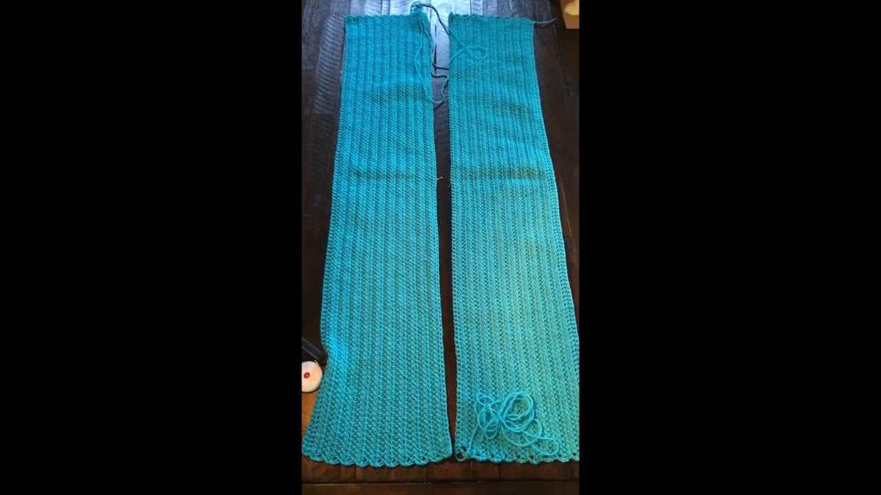 The setup for sewing the Fairland Sweater closed.