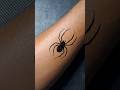 Easy And Simple Spider Tattoo Design Spidertattoo Tattoo Pendrawing Shorts 