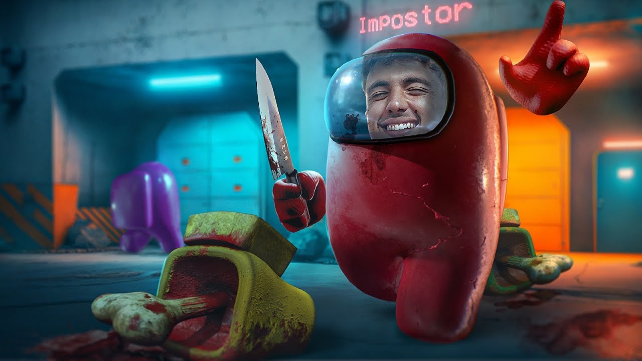J’invoque HamoudHabibi sur AmongUs et je fais une Masterclass ! (Avec les croûtons)