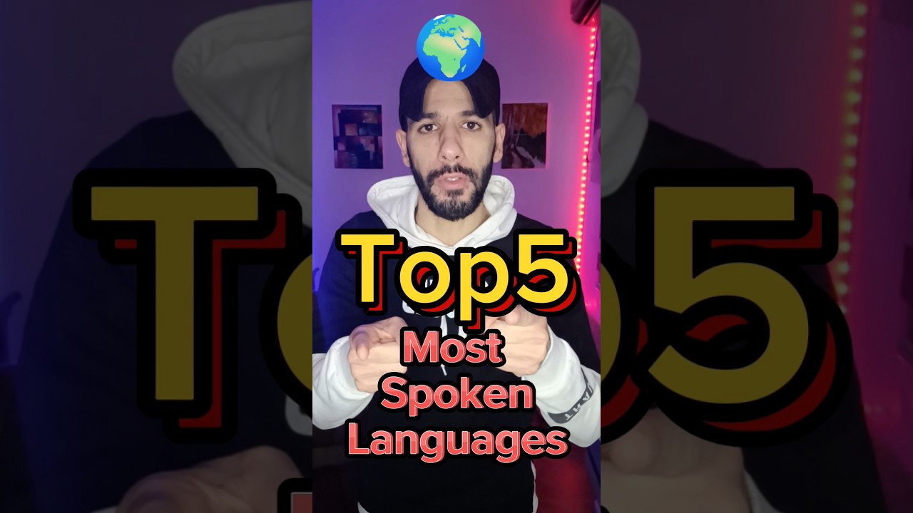 top5 most spoken languages in the worldwide