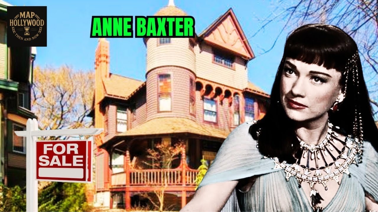 Anne Baxter's Abandoned House, Husband, TRAGIC DEATH & Net Worth Left Behind | MAP Hollywood
