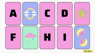 Trò chơi luyện trí nhớ cho bé | Trò chơi Miễn Phí cho các bạn học sinh