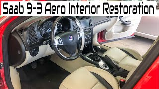 Saab 9-3 Interior Restoration | Project Saab 9-3 Aero Sport Combi