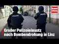 Gymnasium evakuiert: Großer Polizeieinsatz nach Bombendrohung in Linz | krone.tv NEWS