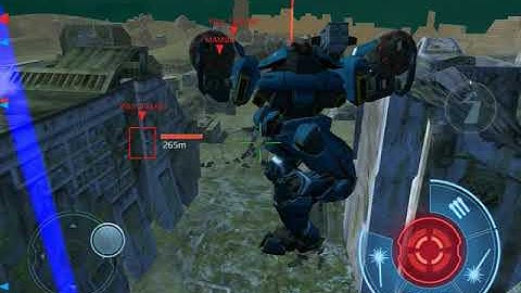 September 2017 - War Robots Test Server (iOS) - New Medium Prototype Robot