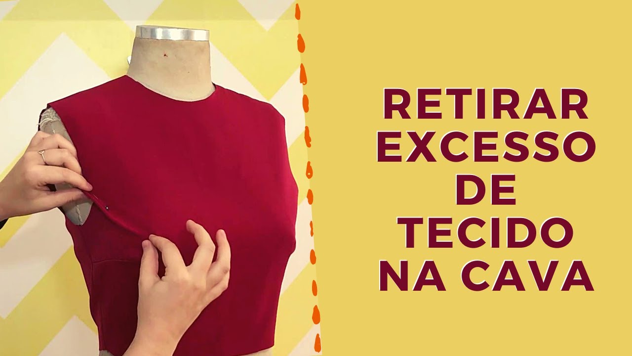 Ajuste de base do corpo: Como eliminar excesso de tecido na cava