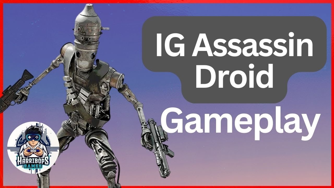 IG Assassin Droid Gameplay | Star Wars Battlefront 2