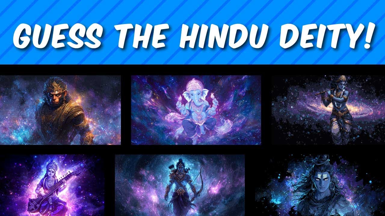 🕉️ Guess the Hindu Deity Quiz 🙏✨ | Can You Name These Divine Figures? 🧠🌺