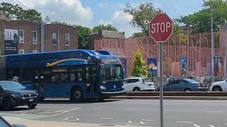 NYCT: 2018 New Flyer XN60 #1099 on B35 LTD bus