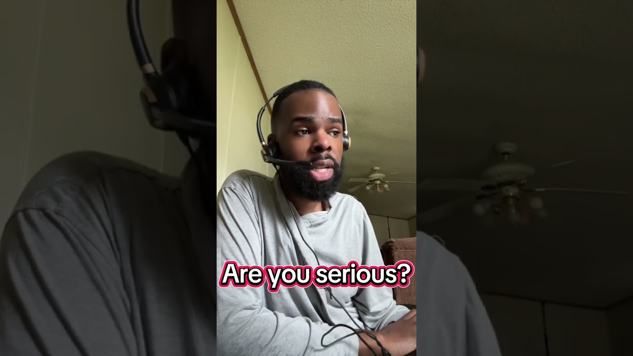 Like be fr! 😂😒#shorts  #customerservice #workfromhome #viral #contentcreator #fyp