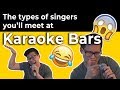 The types of singers you