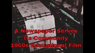 1959 LOS ANGELES TIMES NEWSPAPER FILM  'A NEWSPAPER SERVES ITS COMMUNITY' FREE PRESS  66904