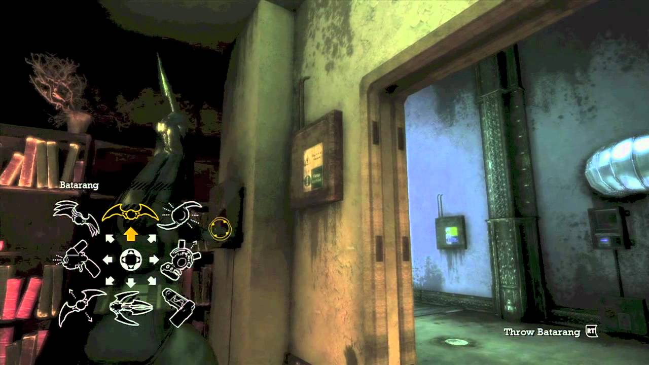 Batman: Arkham Asylum - Crack the E Nigma (Penitentiary Part 2) - YouTube