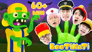 Zombie Is Coming 😲 Finger Family Jobs Song + More Best Kids Songs | Bootikati