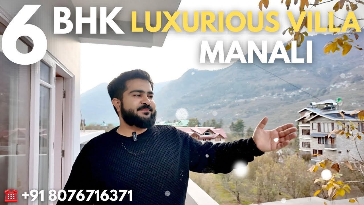 6 Bhk Entire Villa in Manali with Kitchen For Short & Long stays | Book Now +91 8076716371 ☎️