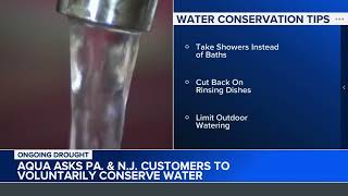Customers of Aqua in Pennsylvania and New Jersey asked to conserve water