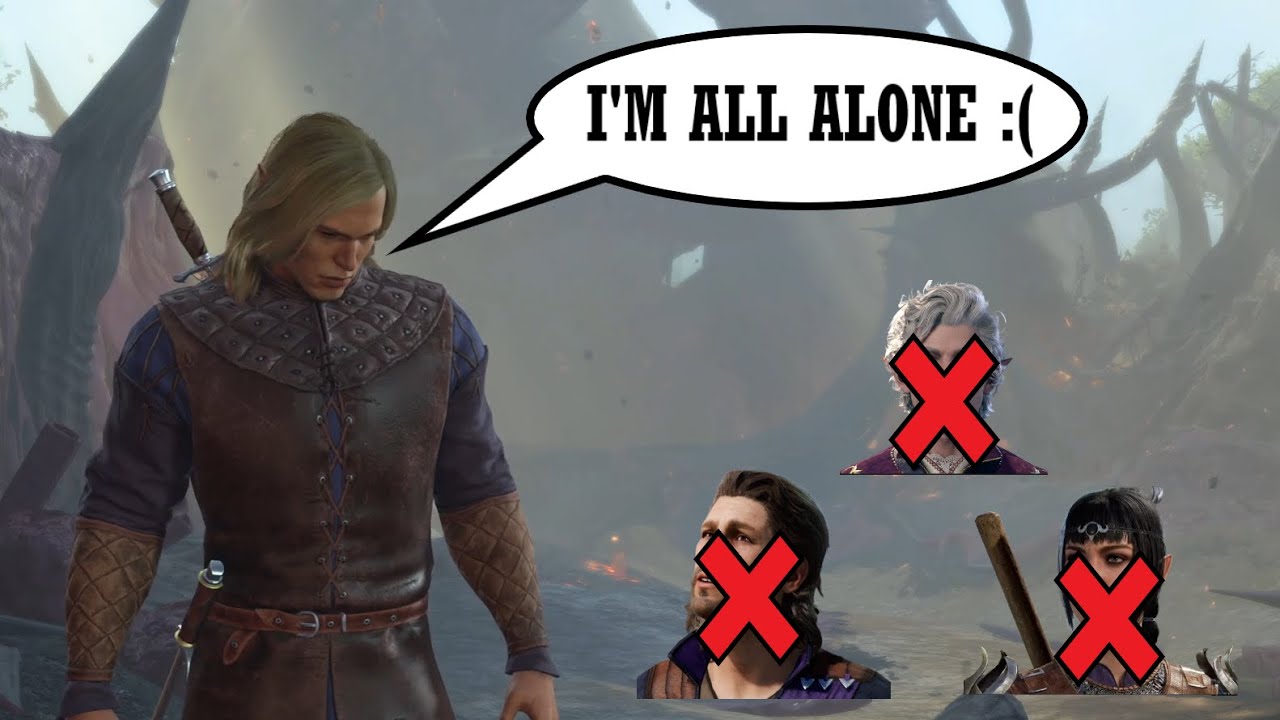 Baldur's Gate 3 No Companions Challenge Run EP:1