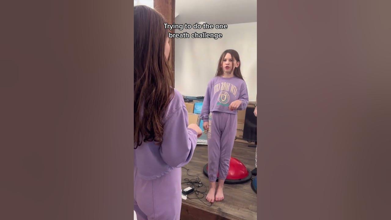 One Breath Singing Challenge (Snowman) #shorts