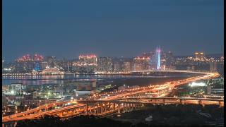 縮時攝影 淡江大橋 4K 日轉夜縮時 新北 八里 淡水 漁人碼頭 日夜縮時 (Fujifilm X-Pro3   50-140mm F2.8)