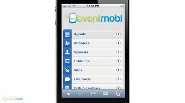 Welcome to Your Mobile Event App by EventMobi