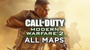 All Modern Warfare 2 Maps RANKED Worst to Best - (Ranking All MW2 Maps Worst to Best)