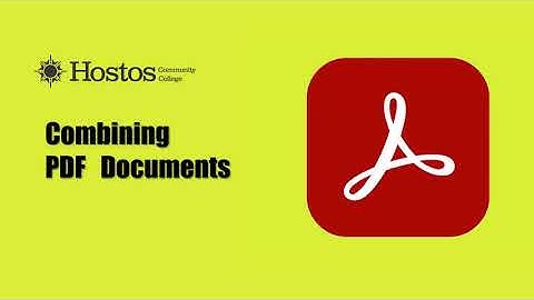 Portfolio PD - Combining PDF FIies