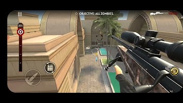 sniper zombies 2  crime city special operation 6 level 3#youtube