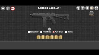 Gun Sounds : Gun Simulator STINGER VALORANT #1122b screenshot 5