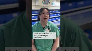 Born at MercyOne, now she works here