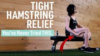 Tight Hamstring Relief with Muscle Scraping. Try this if nothing else has worked!