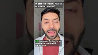 🔥Backend Interview Trap! What is Connection Pooling? (99% Get This Wrong!) #systemdesign #interview