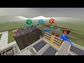 Spartan Kicking Sprunki & Pou’s Characters Into the Lake Town ! Garry’s Mod