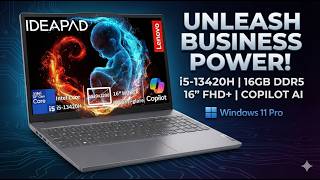 Lenovo 16' Copilot AI Laptop Review | Worth It? i5-13420H