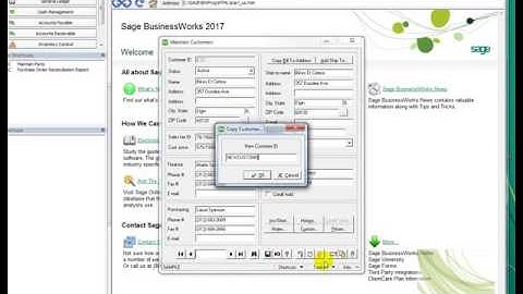 Sage BusinessWorks - Version 2017 New Features