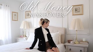 Elegant Old Money bedroom makeover