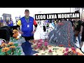 LEGO Giraffes vs Dragons Lava Mountain Battle