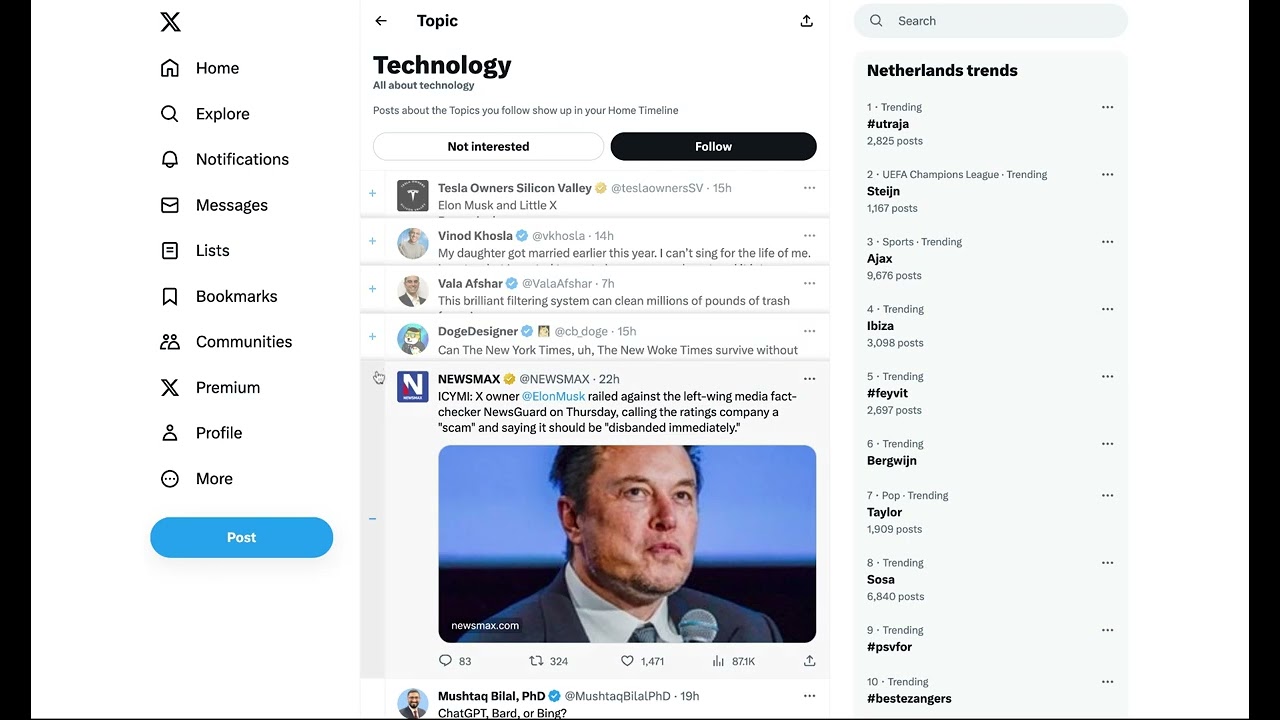 Clean X - Chrome Extension