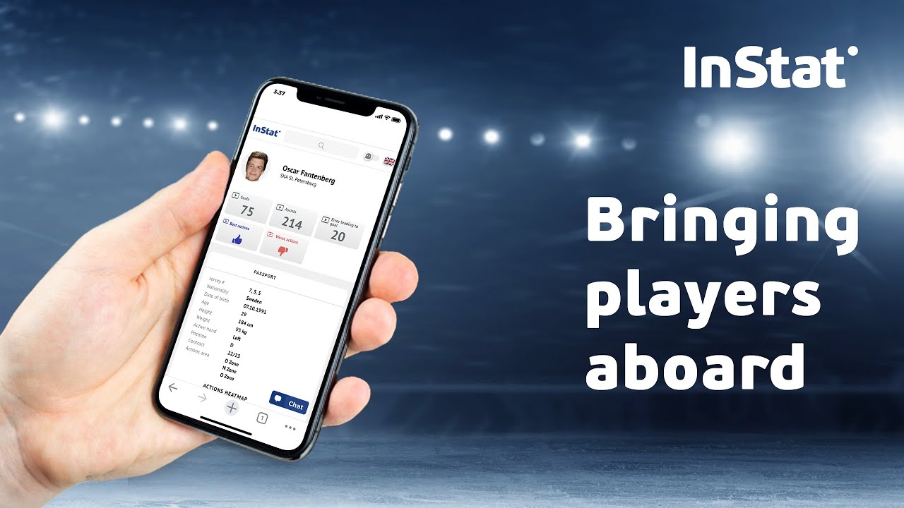 InStat Hockey Scout: bringing Players aboard - YouTube
