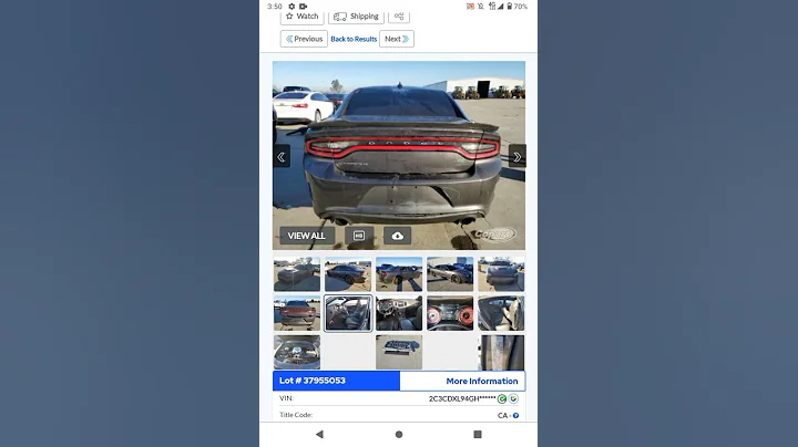 125K MILE HELLCAT CHARGER FOR SALE AT COPART!! *TOO MANY MILES?* #shorts #hellcatcharger #copart