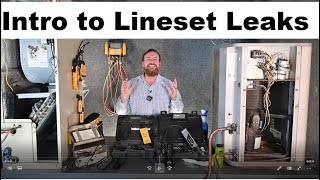 HVAC 162 refrigerant lineset Leaks