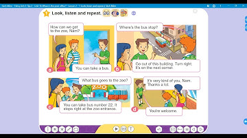 Bài đối thoại Unit 16: Where’s the post office? - Lesson 2 | Tiếng Anh 5