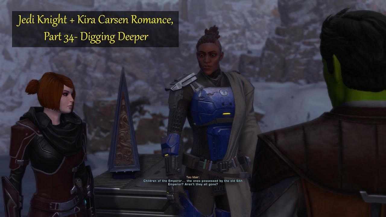 SWTOR: Jedi Knight + Kira Carsen Romance, Part 34- Digging Deeper