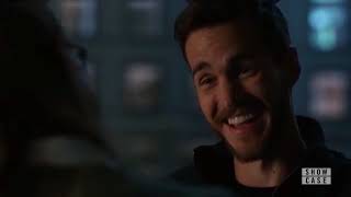 Supergirl 3X20 Mon El Helps Argo City Child By Giving Future Tech For Diseases Scene