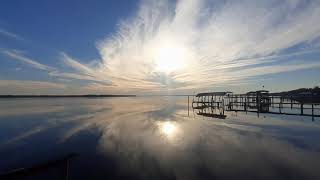 Reflections of Clouds and Trees on Water ~ Relaxing Nature ~ River
