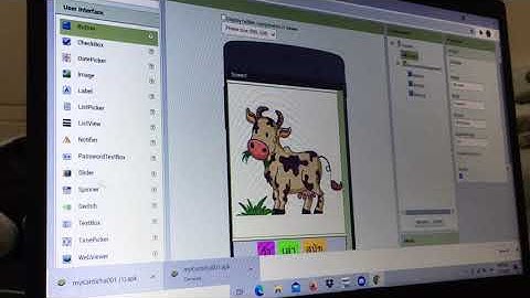 แอปคลิกเปลี่ยนภาพด้วย MIT Applnventor