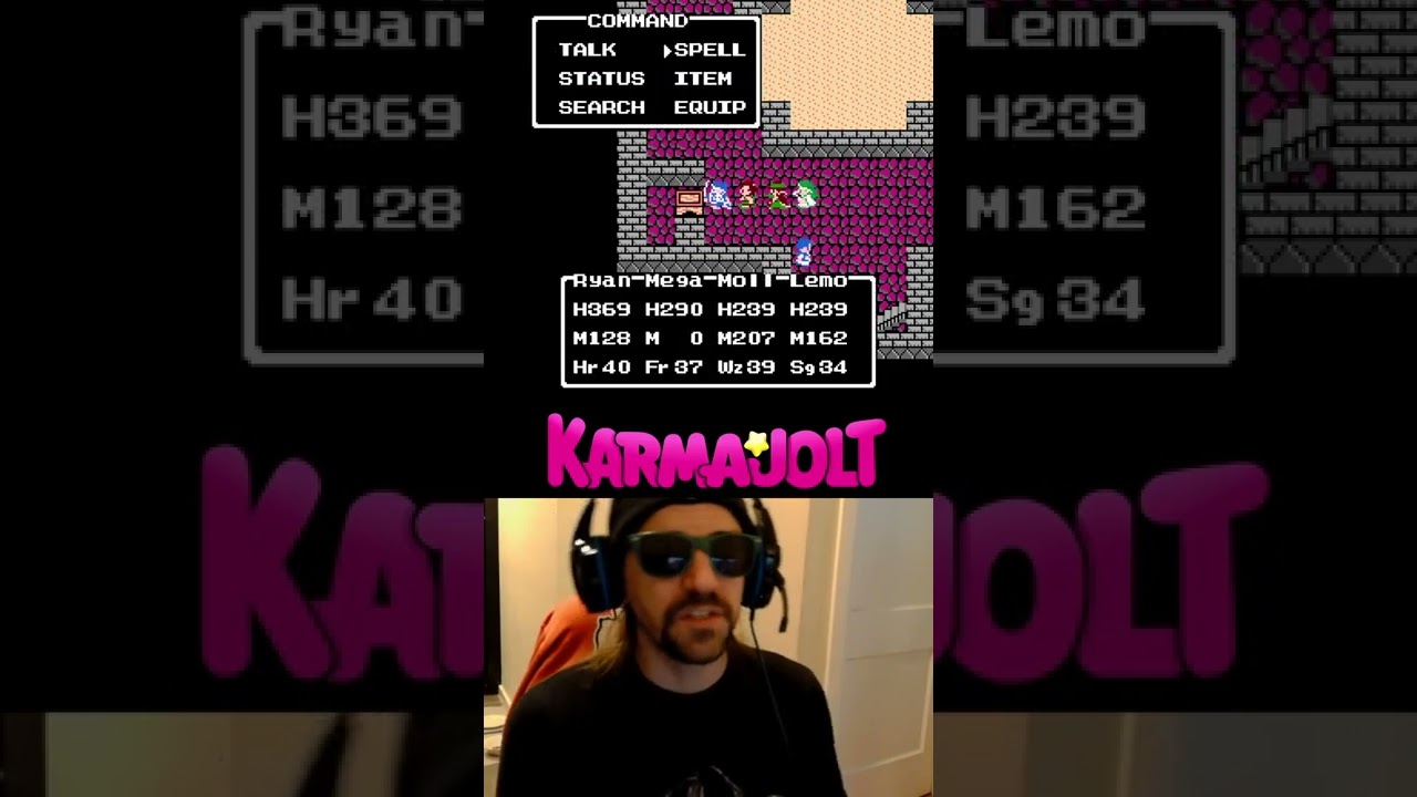 The Silver Harp glitch in Dragon Warrior III (NES) - A Wild Glitch Appears! 